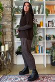 Clemmie Box Knit Coffee Bean Marl